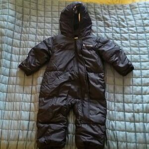 Columbia Snuggly Baby Bunting Snowsuit, 6-12 Months, Black